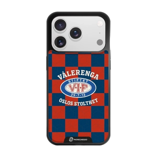 Phonecases3D iPhone 17 Pro Max VIF -3D suojakuori, musta