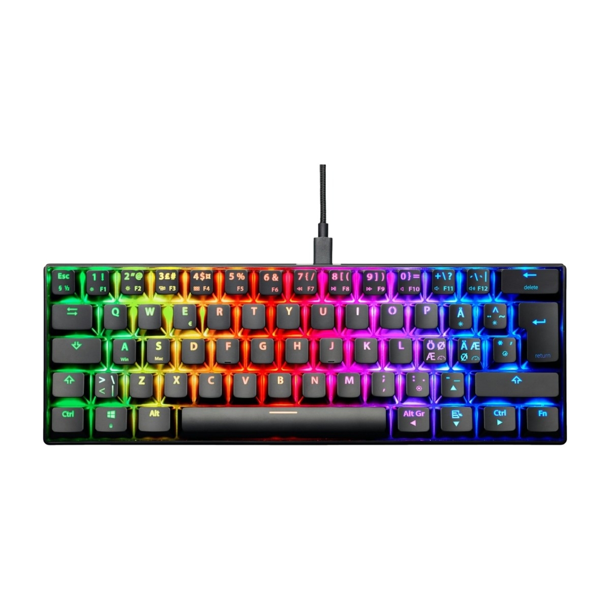 Exe Rascal Mini mekaniskt RGB-gamingtangentbord