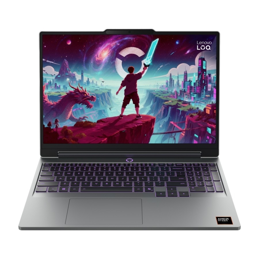 Lenovo LOQ 15AHP11 (R7/16/512 GB/RTX 5070) 15,3" bærbar pc, Luna Grey