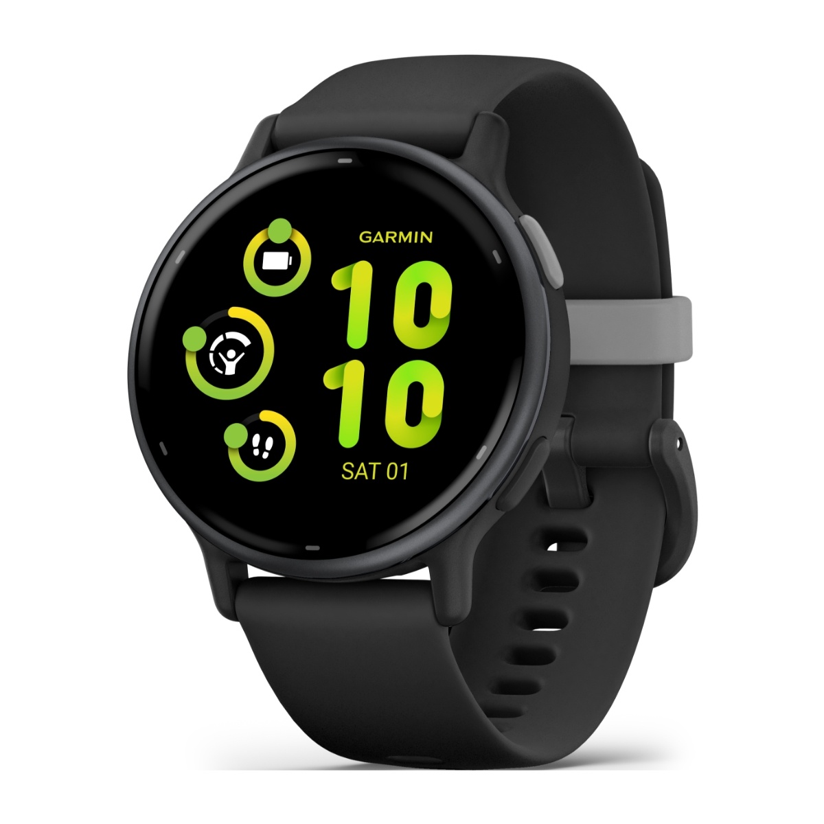 GARMIN VIVOACTIVE 5 ÄLYKELLO BLACK SLATE AMOLED - Power.fi