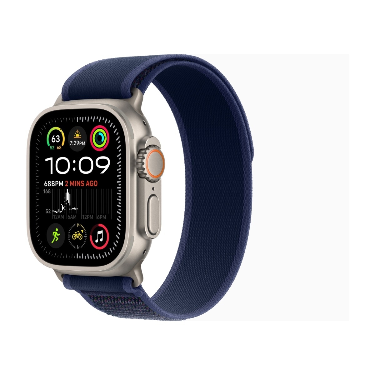 Watch Ultra 2 49mm GPS+CEL (Natural Titanium/Blue Trail Loop) S/M