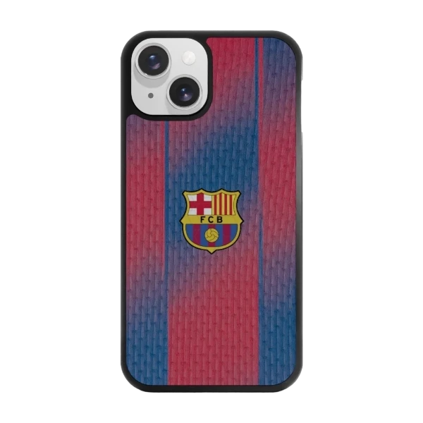 Phonecases3D iPhone 14 FC Barcelona -3D suojakuori, musta