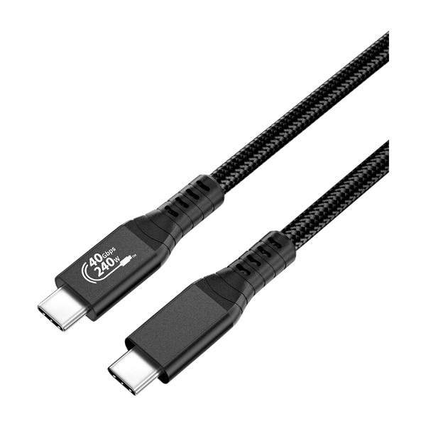 Dacota Platinum USB-C-kabel (USB4) 1 M, sort