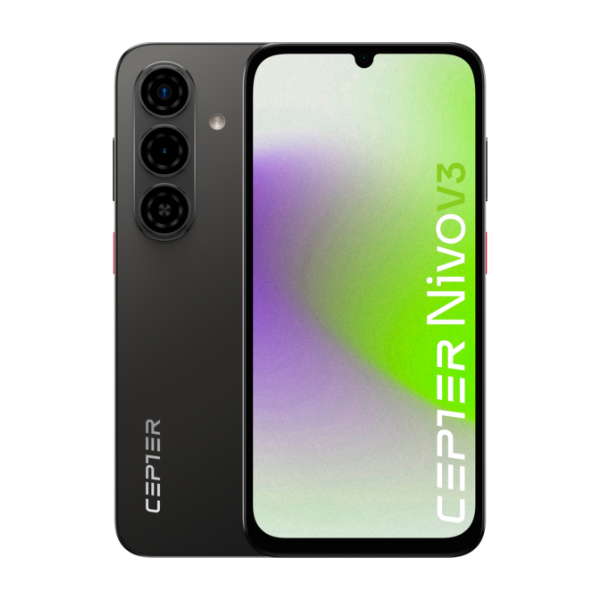 Cepter Nivo V3 128 GB smartphone, sort