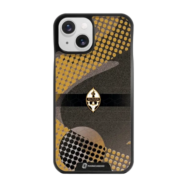Phonecases3D iPhone 15 IL Runar -3D suojakuori, musta