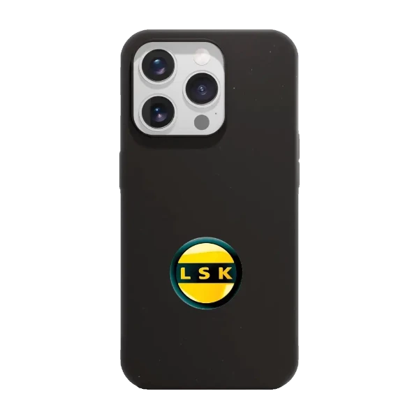Phonecases3D iPhone 16 Pro Lillestrøm SK kompostoituva suojakuori, musta
