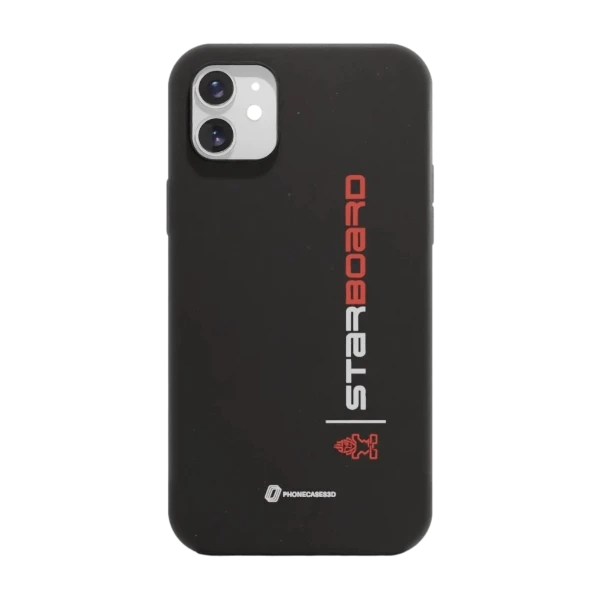 Phonecases3D iPhone 11 Starboard kompostoituva suojakuori, musta