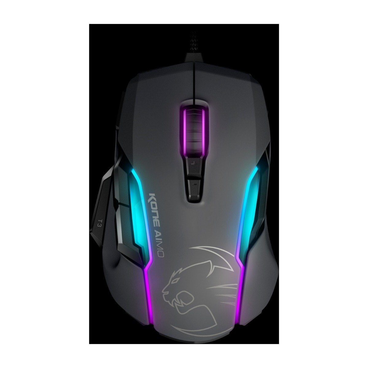 ROCCAT KONE AIMO RGBA GAMING MOUSE GREY Power.no ROCCAT KOVA GAMING MUS GRÅ Power.no