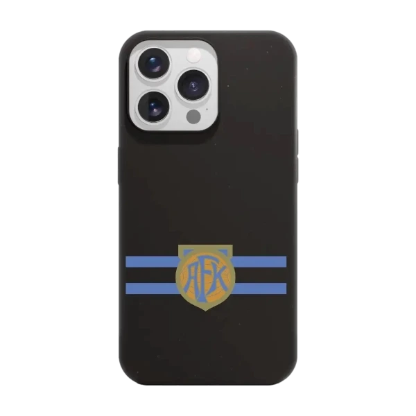Phonecases3D iPhone 13 Pro Aalesunds FK kompostoituva suojakuori, musta