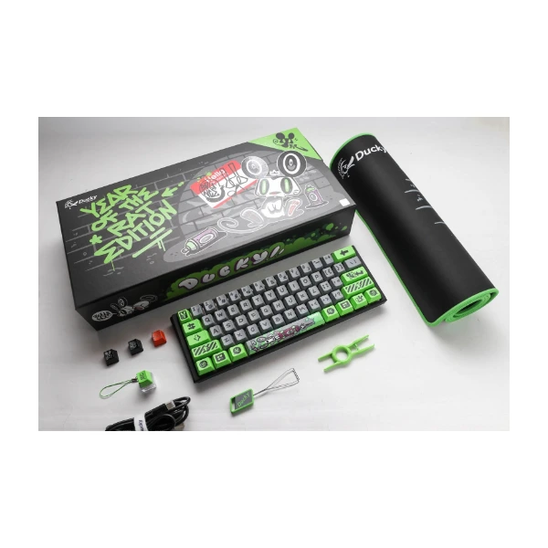 DUCKY YEAR OF THE RAT 2020 EDITION MEKANISK TASTATUR CHERRY MX RED