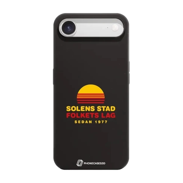 Phonecases3D iPhone Air Luleå HF kompostoituva suojakuori, musta
