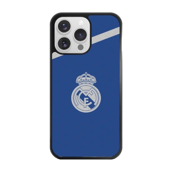 Phonecases3D iPhone 16 Pro Max Real Madrid -3D suojakuori, musta