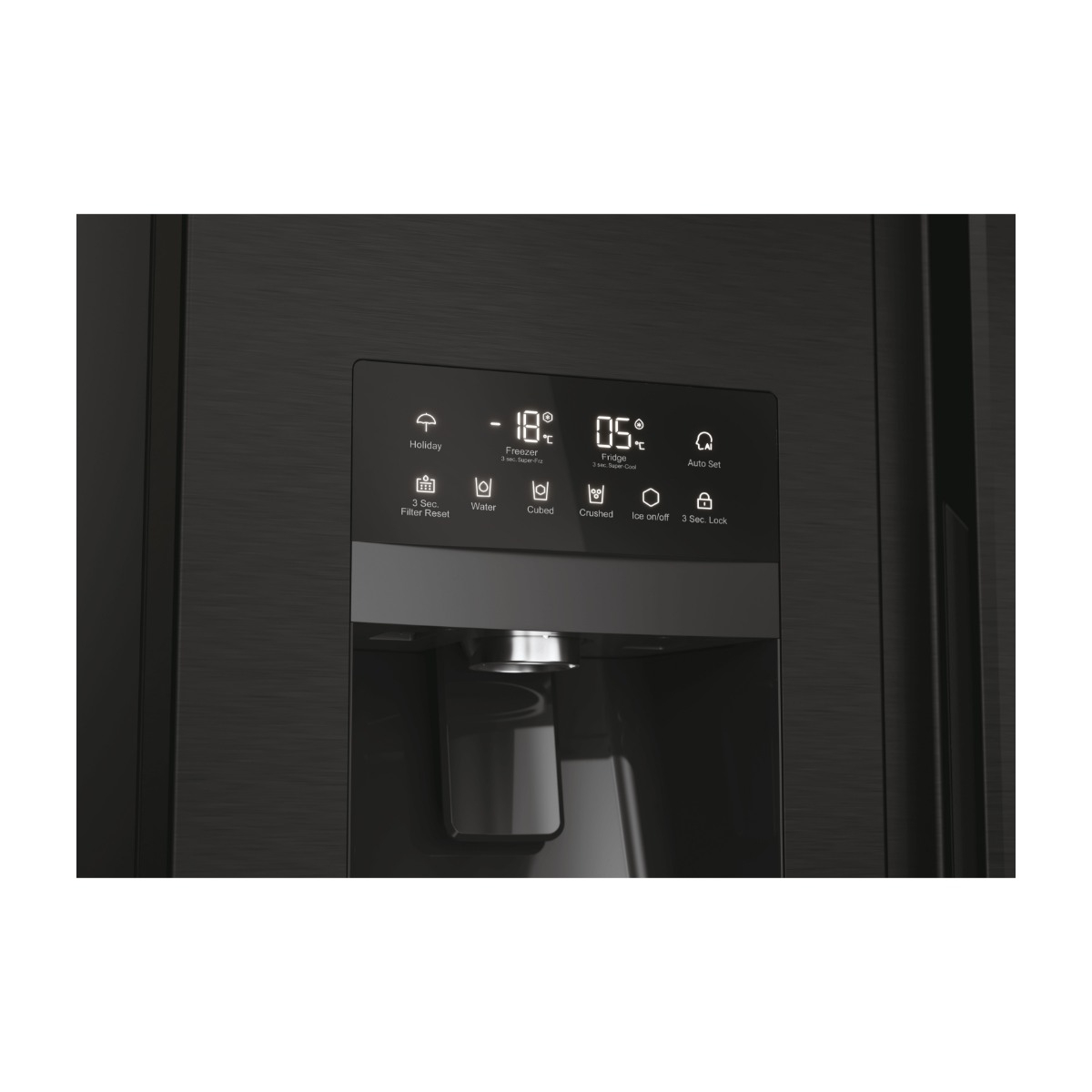 Haier 90 Series 5 HSR5918DIPB side by side billede 9