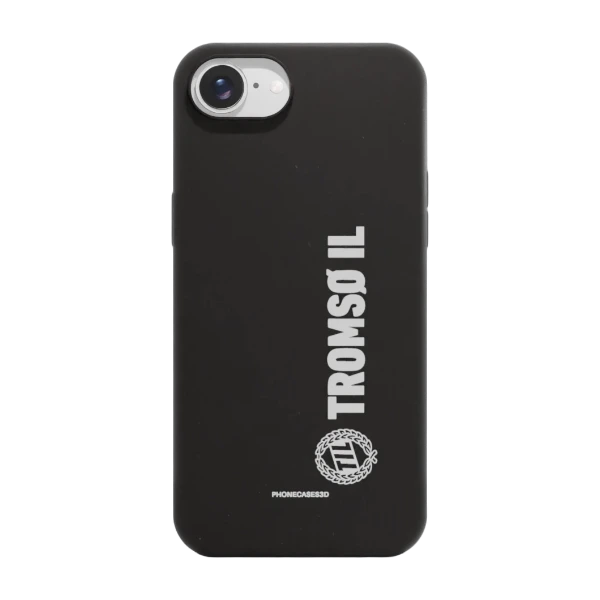 Phonecases3D iPhone 17e/16e Tromsø IL kompostoituva suojakuori, musta