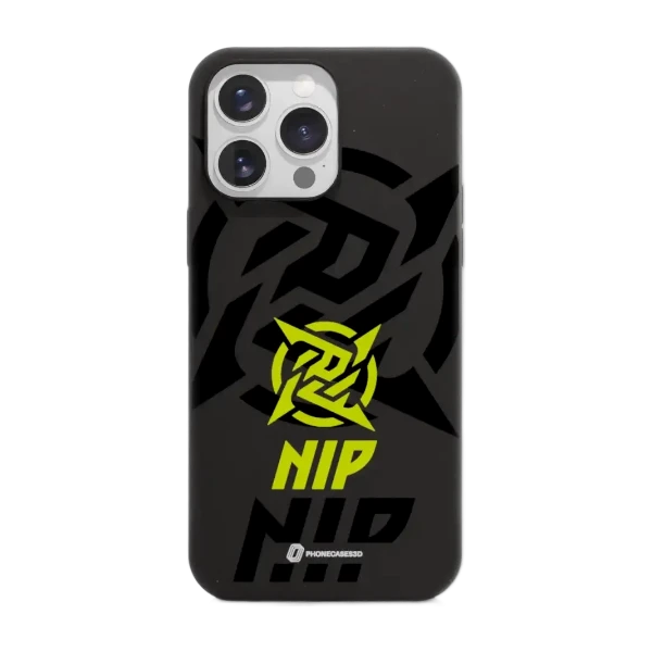 Phonecases3D iPhone 16 Pro Max Ninjas in Pyjamas kompostoituva suojakuori, musta