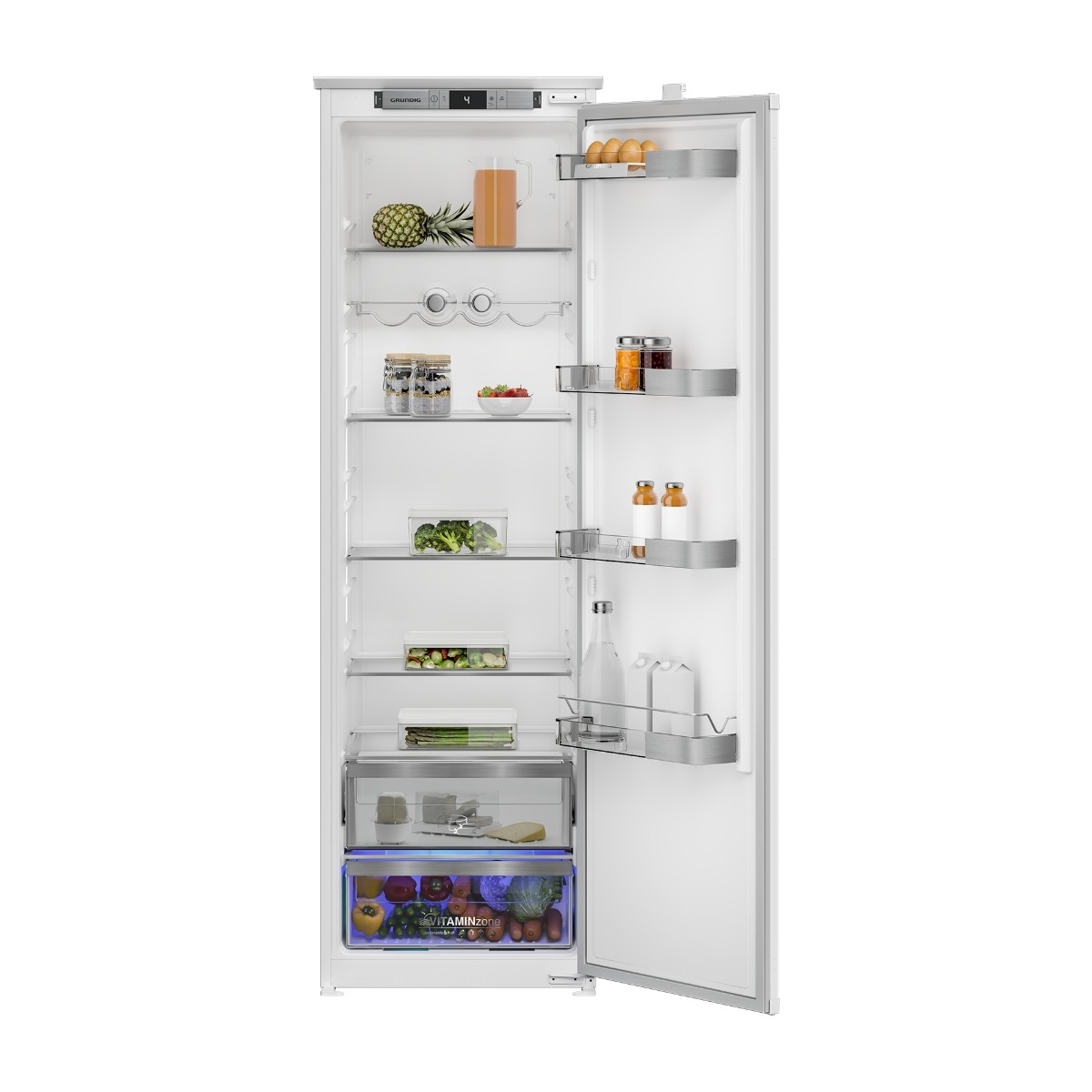 Grundig GSMI 25740 N integreret køleskab billede 4