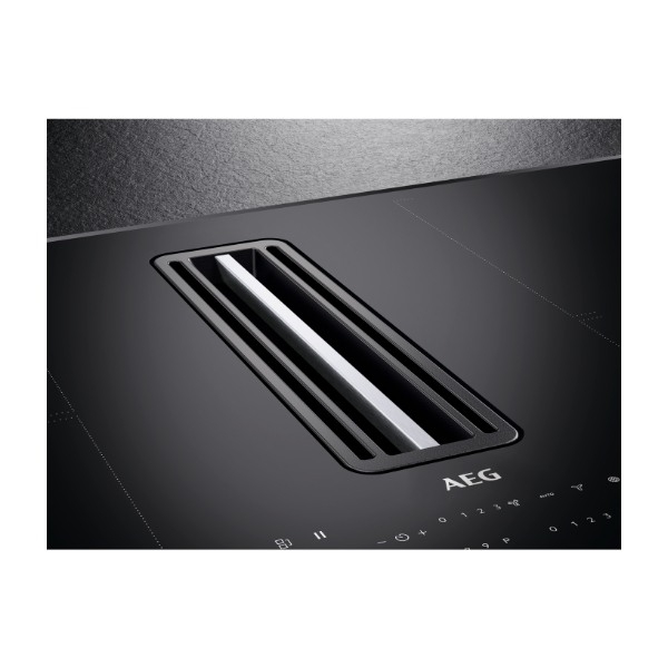 AEG CCS84751CB induktionskogeplade med integreret emhætte billede 8