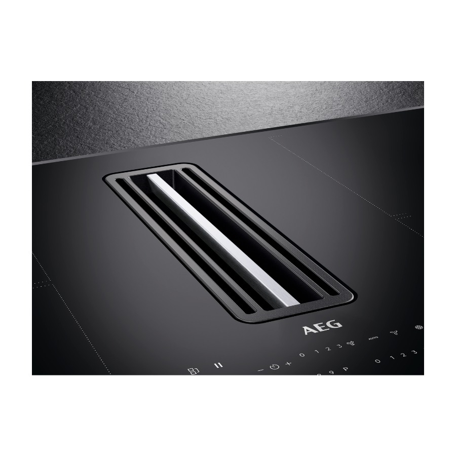AEG CCS84751CB induktionskogeplade med integreret emhætte billede 9
