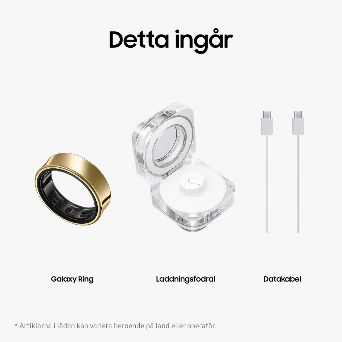 Galaxy Ring detta ingår