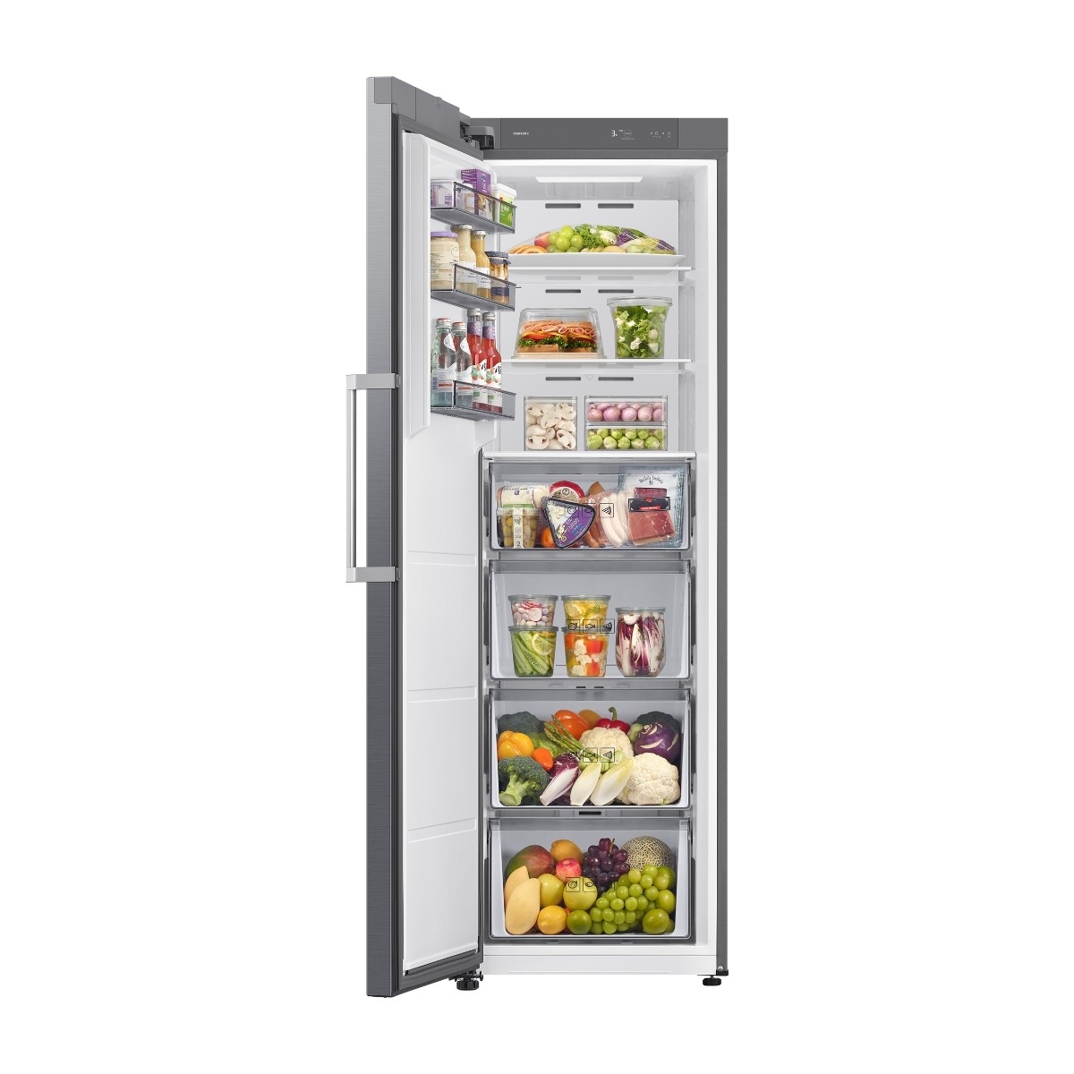 Samsung RZ40H32PETEF fryseskab, Gentle Silver billede 4