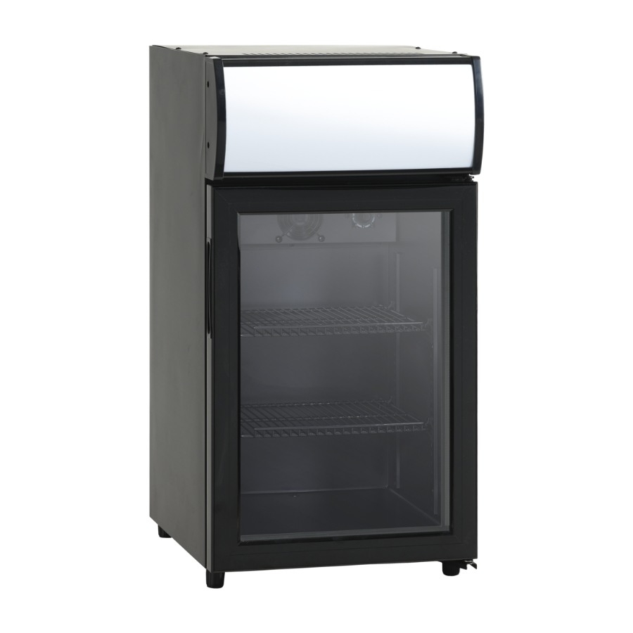 Scancool SC 51 BE displaykøleskab billede 3