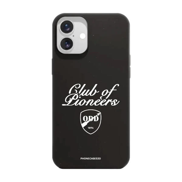 Phonecases3D iPhone 16 Plus Odds Ballklubb kompostoituva suojakuori, musta