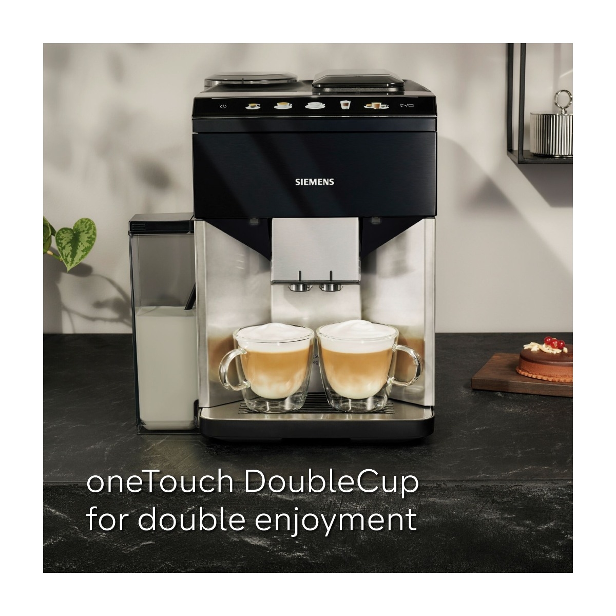 Siemens TQ515R03 espressomaskine, Rustfrit stål billede 6