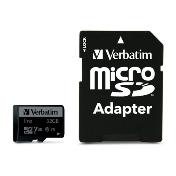 Verbatim Micro-Sdhcuhs -3 32GBC10 adapter