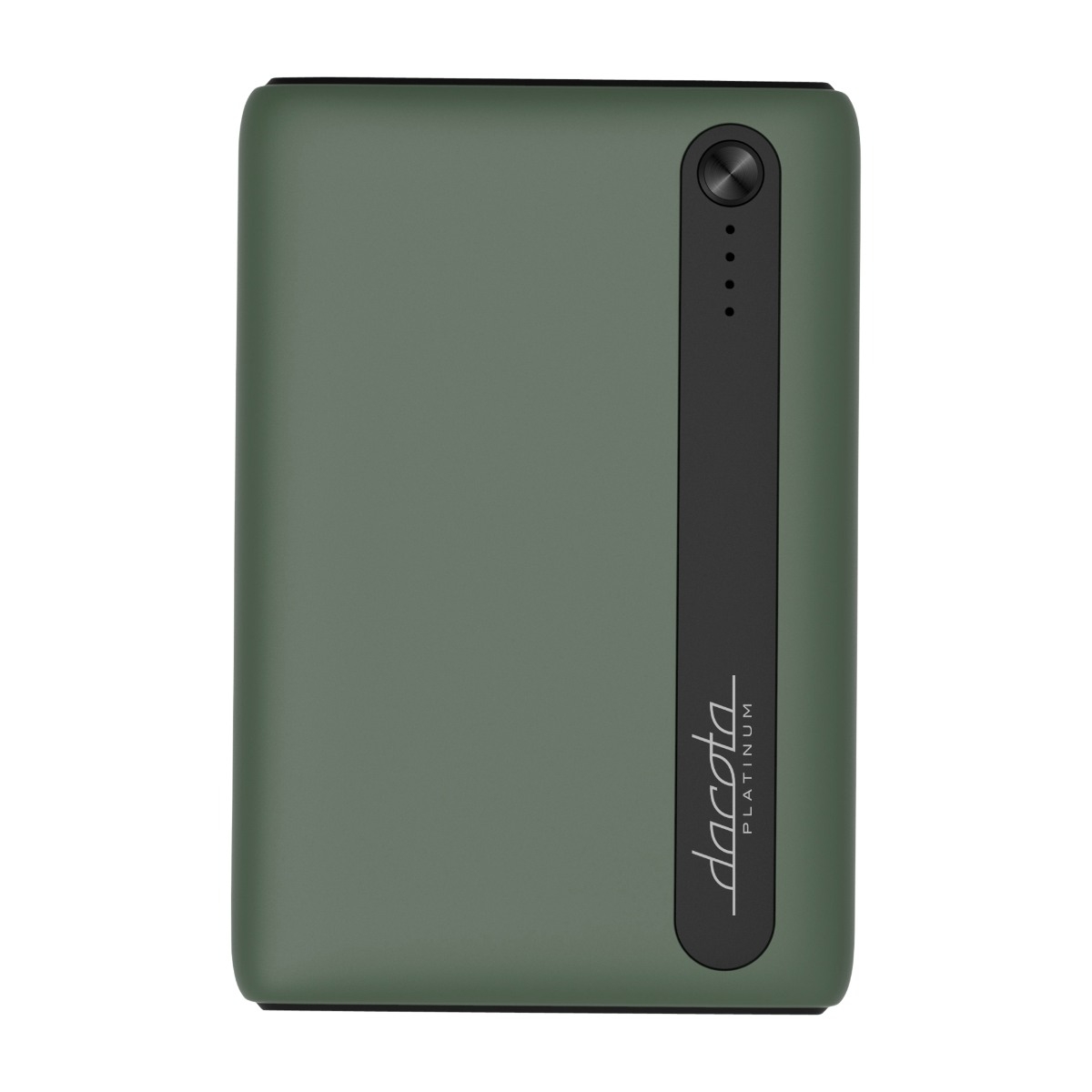 Dacota Platinum powerbank 5 000 mAh, mørkegrøn