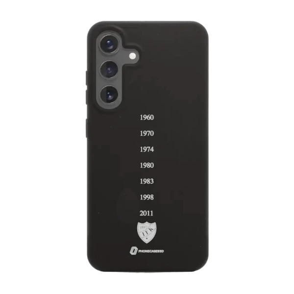 Phonecases3D Samsung Galaxy S25+ HIFK Hockey kompostoituva suojakuori, musta