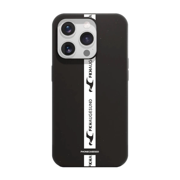 Phonecases3D iPhone 16 Pro FK Haugesund kompostoituva suojakuori, musta