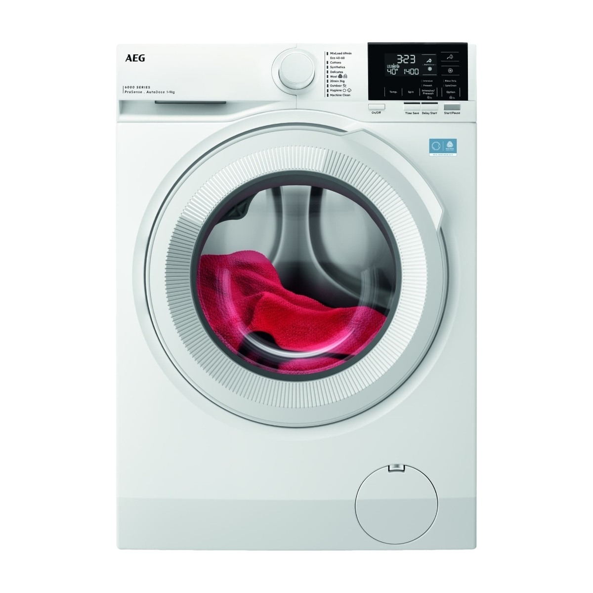 AEG 6000 vaskemaskine LR622O94Q (9kg) billede 1