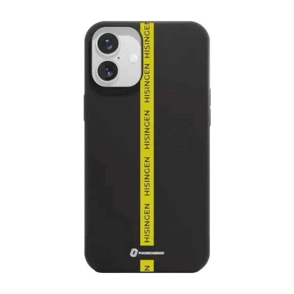 Phonecases3D iPhone 16 Plus BK Häcken kompostoituva suojakuori, musta