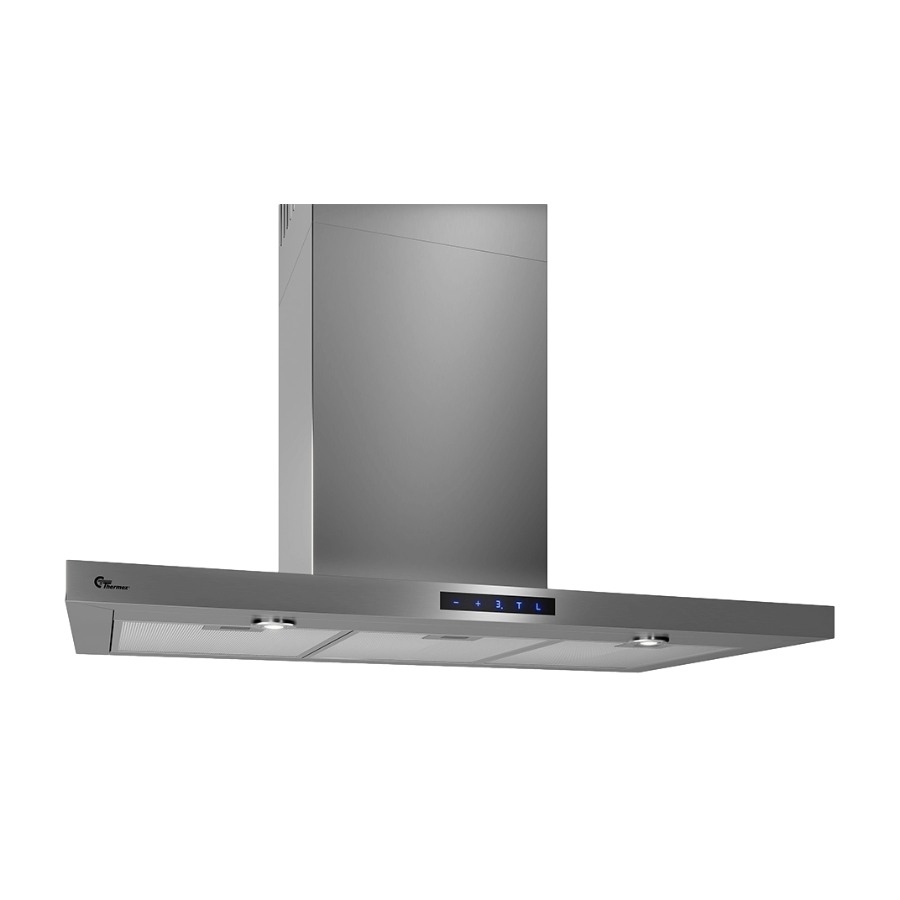 Thermex Harwich II CVV emhætte, 90 cm stål billede 2
