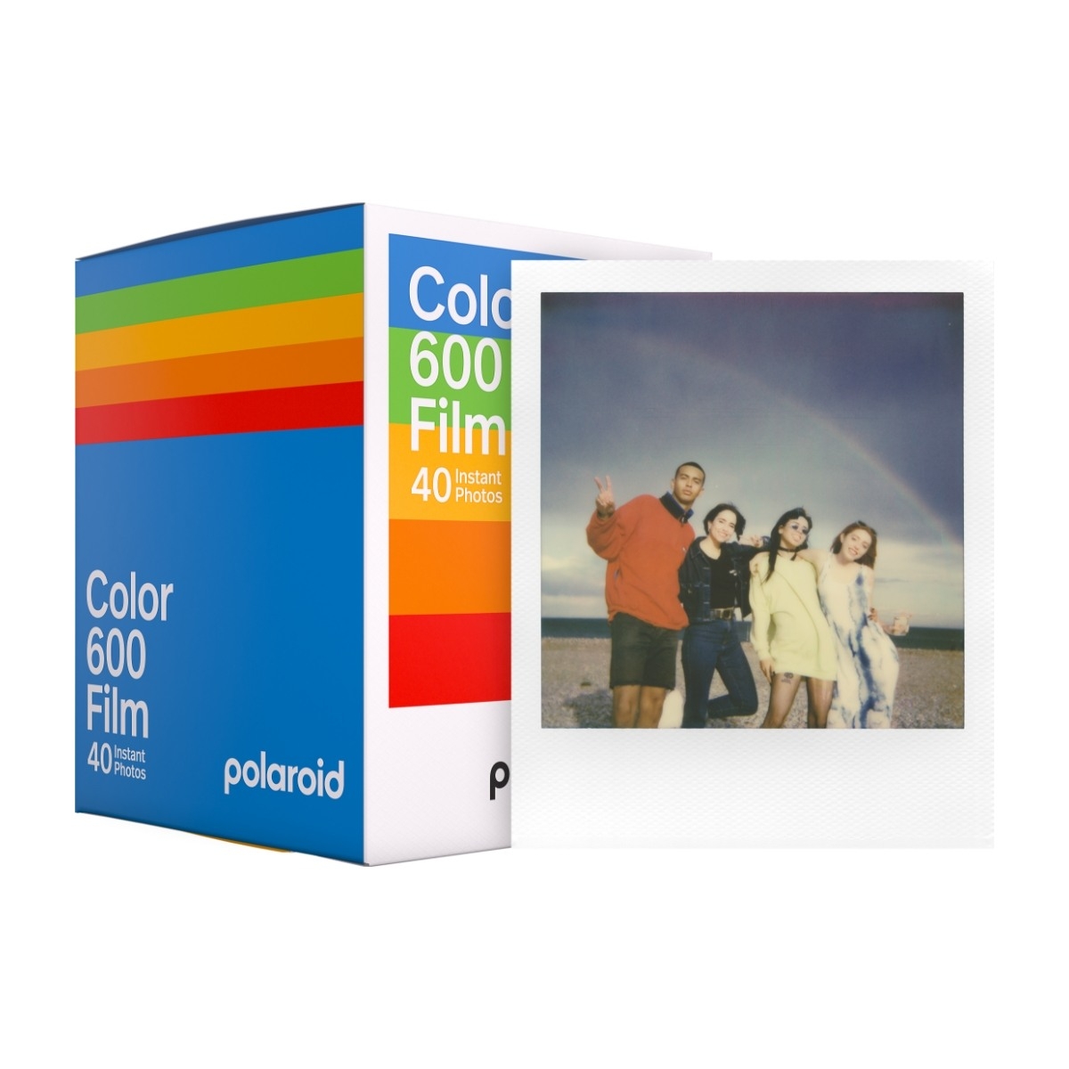Polaroid 600 fargefilm 5-pakning 40 stk bilder