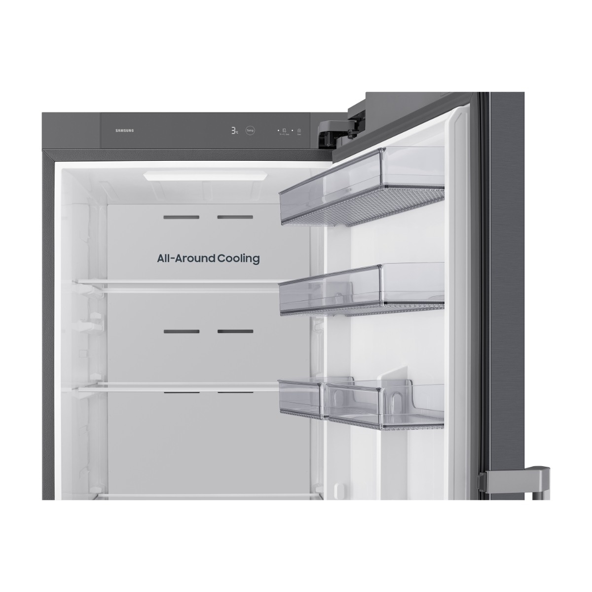 Samsung RR40H39GETEF køleskab, Gentle Silver billede 4