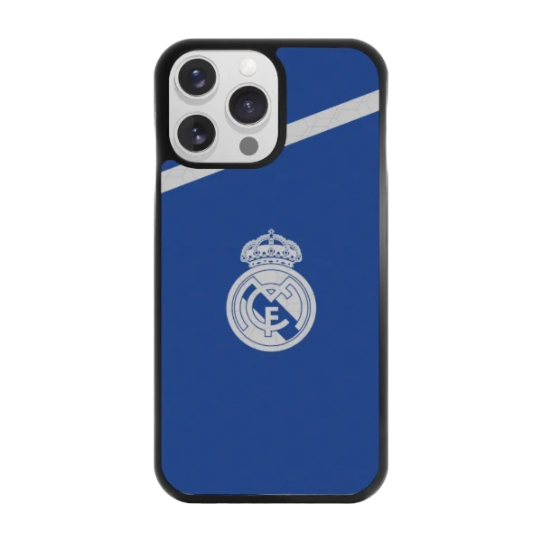 Phonecases3D iPhone 14 Pro Real Madrid -3D suojakuori, musta