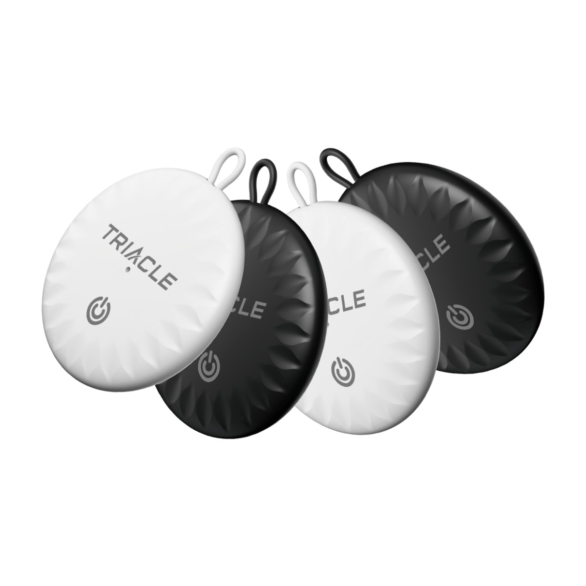 Triacle X-Mark Three nyckel- och föremålssökare (4-pack), svart