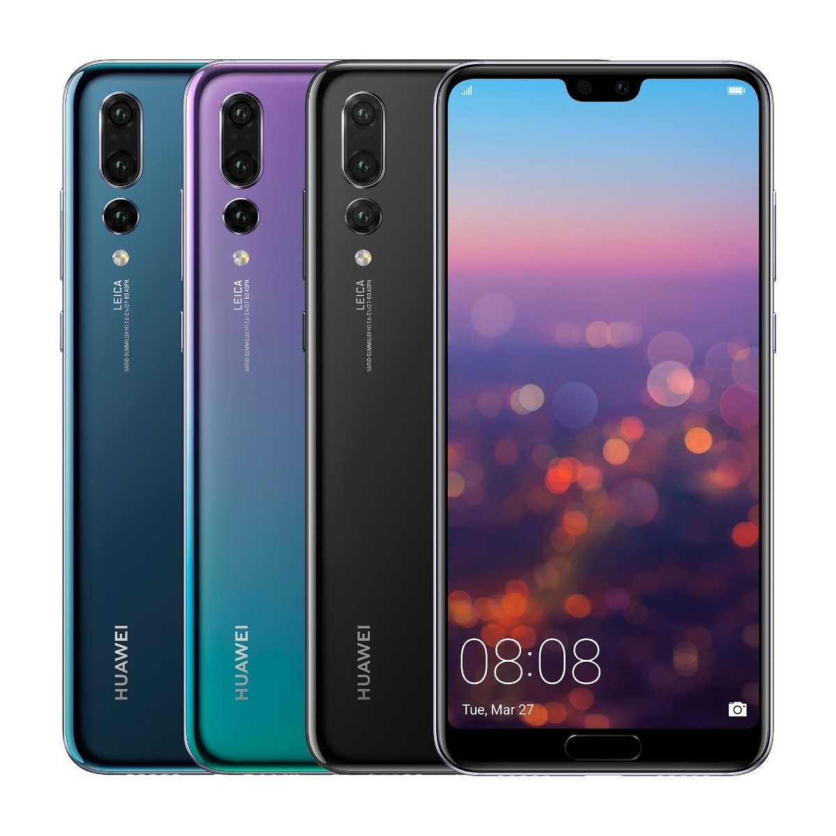 HUAWEI P20 PRO 128GB BLÅ Power.no HUAWEI P20 PRO 128GB FIOLETT Power.no