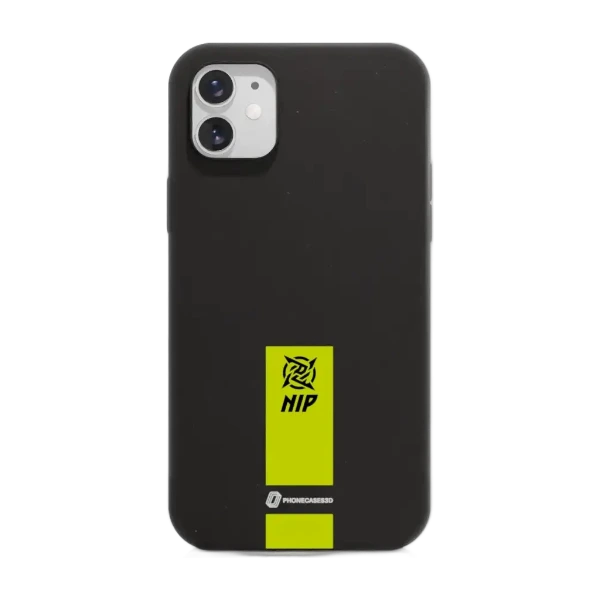 Phonecases3D iPhone 11 Ninjas in Pyjamas kompostoituva suojakuori, musta