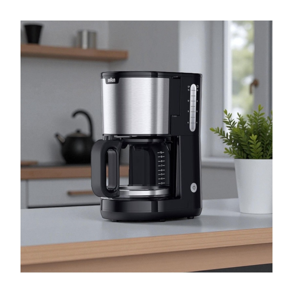 Braun KF1500BK kaffemaskine, sort billede 2