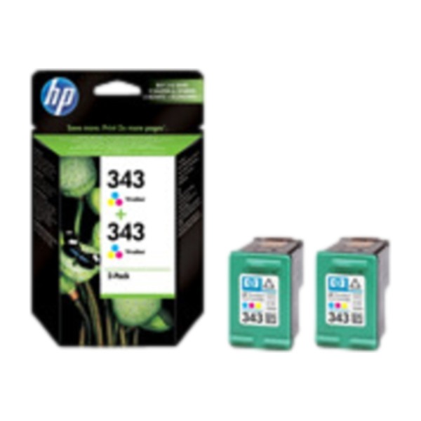 No343 Color Ink Cartridge (2) - POWER.dk