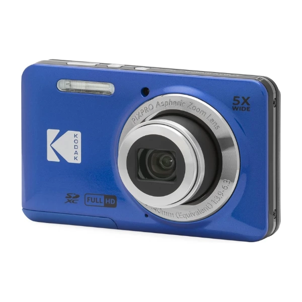 Kodak Pixpro FZ55 digitaalikamera 16 MP, sininen - Power.fi