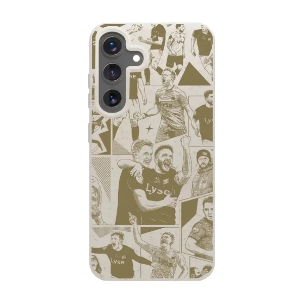 Phonecases3D Samsung Galaxy S25+ Viking FK kompostoituva suojakuori, valkoinen