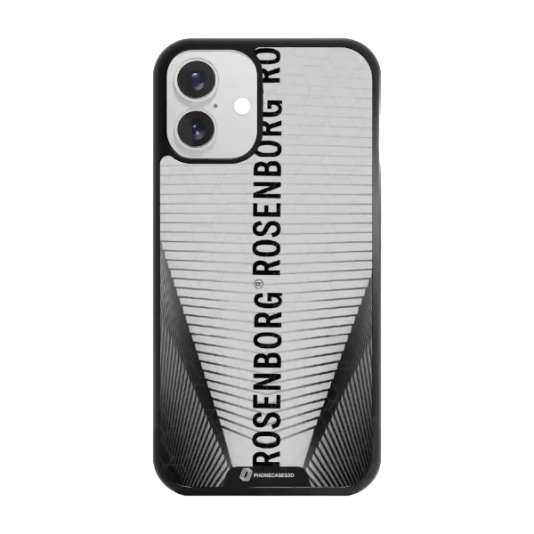 Phonecases3D iPhone 16 Plus RBK -3D suojakuori, musta