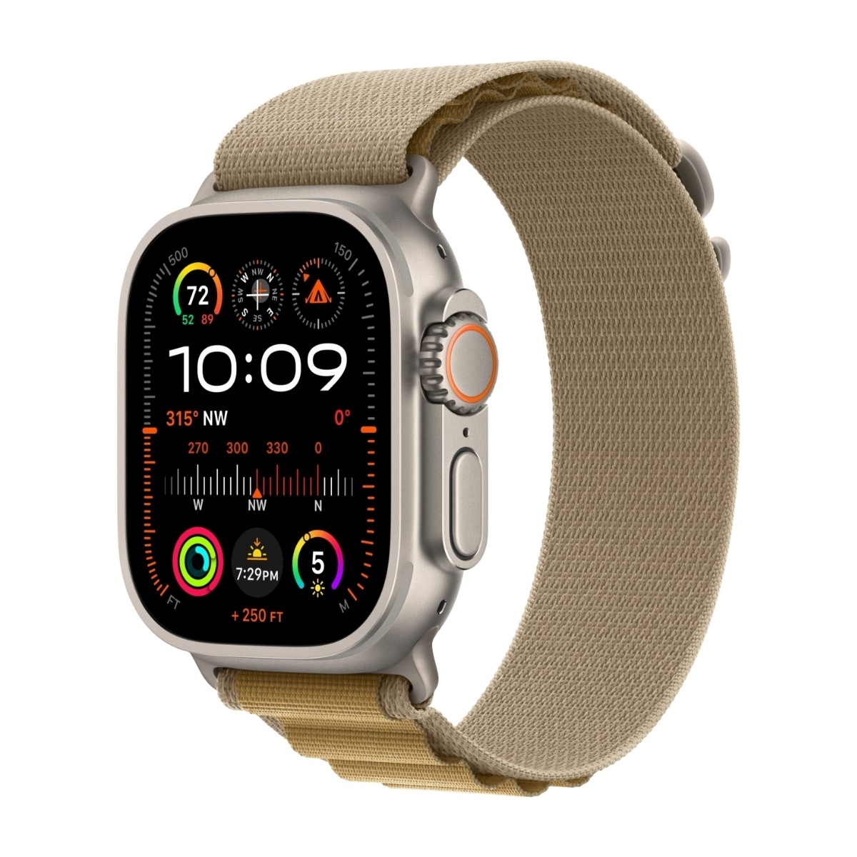Watch Ultra 2 49mm GPS+CEL (Natural Titanium/Tan Alpine Loop) M