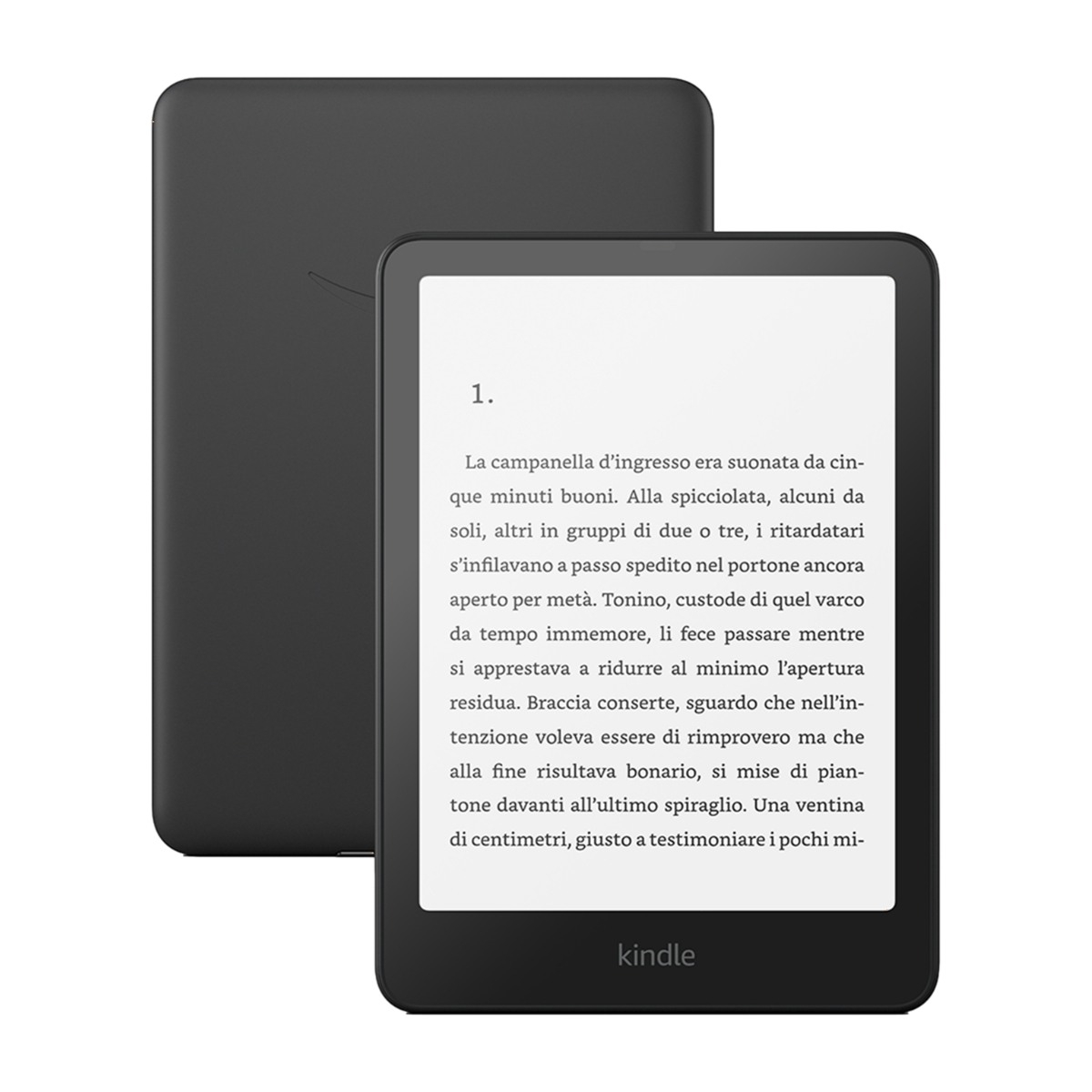 Amazon Kindle Paperwhite 7" lesebrett, svart