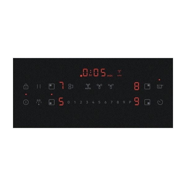 AEG 6000-serien TT6PCB00CT SaphirMatt® SE induktionskogeplade med emhætte billede 4