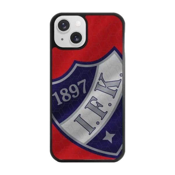 Phonecases3D iPhone 13 HIFK Hockey -3D suojakuori, musta