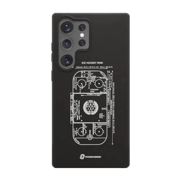 Phonecases3D Samsung Galaxy S25 Ultra Brynäs IF kompostoituva suojakuori, musta